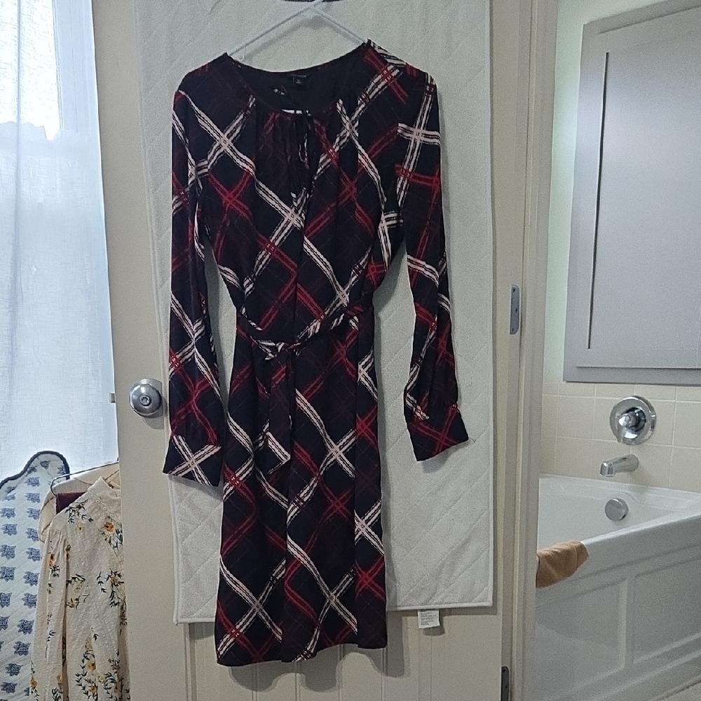 Ann Taylor Plaid Women's Dress